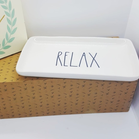 Rae Dunn Accessories - *FIRM PRICE* Rae Dunn RELAX Multipurpose Tray